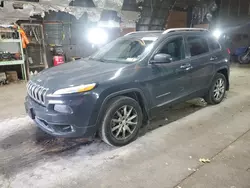 Vehiculos salvage en venta de Copart Albany, NY: 2018 Jeep Cherokee Limited