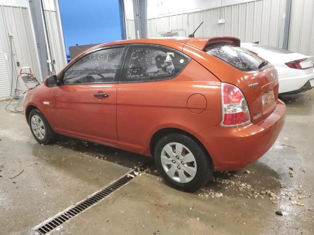 2010 Hyundai Accent Blue