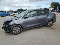 KIA salvage cars for sale: 2020 KIA Rio LX