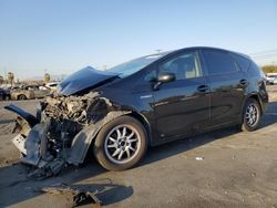 Salvage cars for sale at Colton, CA auction: 2014 Toyota Prius V