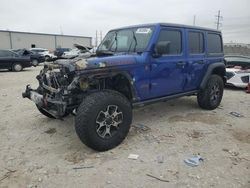 Salvage cars for sale at Haslet, TX auction: 2018 Jeep Wrangler Unlimited Rubicon