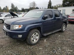 Honda salvage cars for sale: 2011 Honda Ridgeline RT