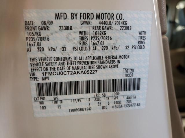 2010 Ford Escape XLS