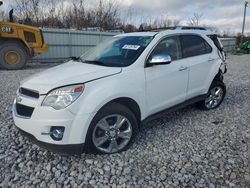 Salvage cars for sale at Barberton, OH auction: 2012 Chevrolet Equinox LTZ