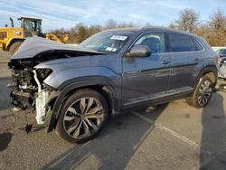 Volkswagen salvage cars for sale: 2020 Volkswagen Atlas Cross Sport SEL Premium R-Line