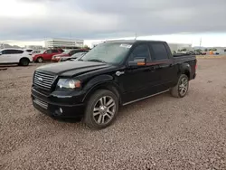 Ford salvage cars for sale: 2007 Ford F150 Supercrew