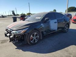 Salvage cars for sale at Miami, FL auction: 2020 Nissan Sentra SV