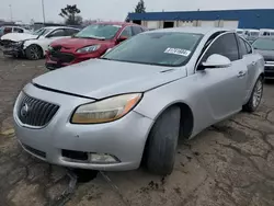 Salvage cars for sale at Woodhaven, MI auction: 2012 Buick Regal Premium