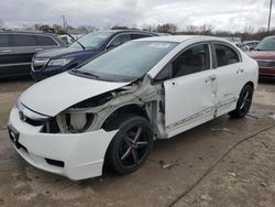 Salvage cars for sale at Louisville, KY auction: 2010 Honda Civic LX