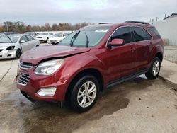 Salvage cars for sale at Louisville, KY auction: 2017 Chevrolet Equinox LT