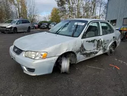 2001 Toyota Corolla CE en venta en Portland, OR