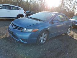 Salvage cars for sale at Cookstown, ON auction: 2008 Honda Civic EXL