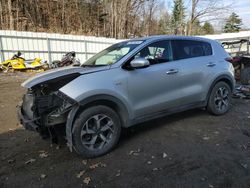 Salvage cars for sale from Copart Center Rutland, VT: 2020 KIA Sportage LX