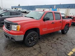 Salvage cars for sale from Copart Chicago: 2010 GMC Sierra C1500 SLE