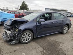 Toyota salvage cars for sale: 2021 Toyota Corolla LE