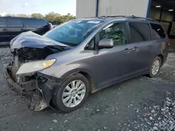 Salvage cars for sale at Byron, GA auction: 2011 Toyota Sienna XLE