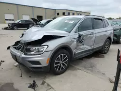 Volkswagen salvage cars for sale: 2021 Volkswagen Tiguan SE