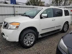 Salvage SUVs for sale at auction: 2015 Nissan Armada SV