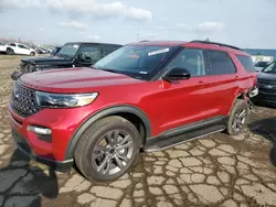 Ford Explorer xlt salvage cars for sale: 2022 Ford Explorer XLT