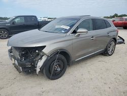 Salvage cars for sale at Houston, TX auction: 2017 Lincoln MKX Reserve