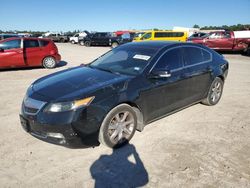 Salvage cars for sale at Houston, TX auction: 2012 Acura TL