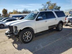 Salvage Cars with No Bids Yet For Sale at auction: 2017 Ford Expedition EL XLT