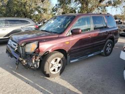 Salvage cars for sale at Riverview, FL auction: 2007 Honda Pilot EXL