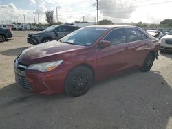 Toyota Camry le salvage cars for sale: 2015 Toyota Camry LE