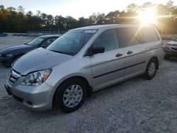 Carros salvage a la venta en subasta: 2007 Honda Odyssey LX