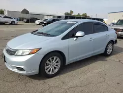 Honda Civic ex salvage cars for sale: 2012 Honda Civic EX