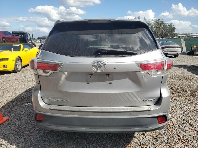 2016 Toyota Highlander Limited