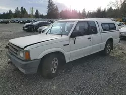 Salvage cars for sale at Graham, WA auction: 1989 Mazda B2200 Cab Plus