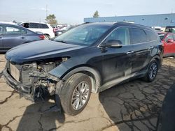 Hyundai salvage cars for sale: 2017 Hyundai Santa FE SE