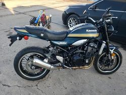 Salvage motorcycles for sale at Chalfont, PA auction: 2022 Kawasaki ZR900 R