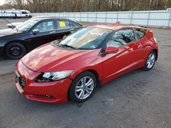 Salvage cars for sale at Glassboro, NJ auction: 2011 Honda CR-Z EX