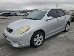 Salvage cars for sale at Sun Valley, CA auction: 2006 Toyota Corolla Matrix XR