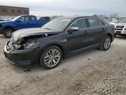 Salvage cars for sale at Kansas City, KS auction: 2014 Ford Taurus Limited