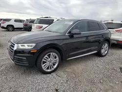 Salvage cars for sale at Earlington, KY auction: 2018 Audi Q5 Premium Plus