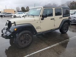 Salvage cars for sale at Moraine, OH auction: 2017 Jeep Wrangler Unlimited Sport