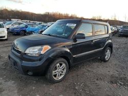 Salvage cars for sale at Duryea, PA auction: 2011 KIA Soul +