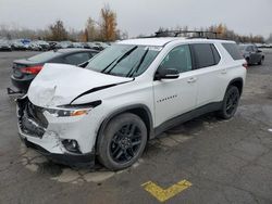 Chevrolet salvage cars for sale: 2020 Chevrolet Traverse LT