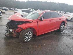 Salvage cars for sale at Florence, MS auction: 2024 Honda Civic LX