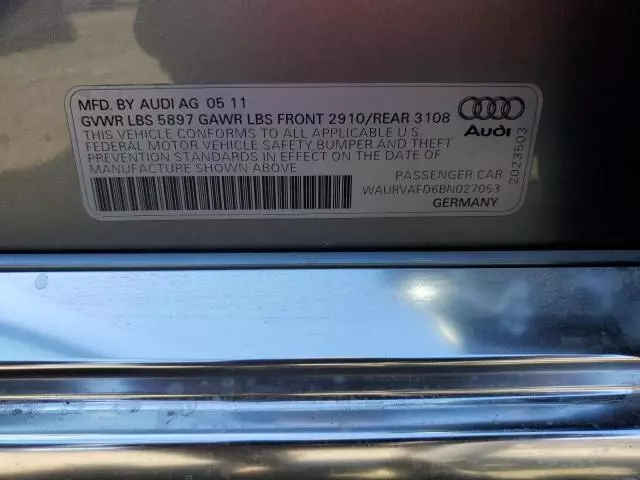 2011 Audi A8 L Quattro