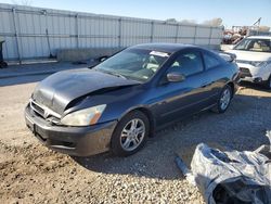 Honda salvage cars for sale: 2007 Honda Accord EX