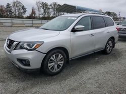 Salvage cars for sale at Spartanburg, SC auction: 2020 Nissan Pathfinder SV