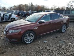 Salvage cars for sale from Copart Chalfont, PA: 2015 Ford Taurus Limited