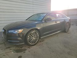 Salvage cars for sale from Copart San Diego, CA: 2016 Audi A6 Premium Plus