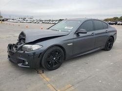 Salvage cars for sale at Grand Prairie, TX auction: 2016 BMW 535 I