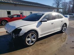 Salvage cars for sale at York Haven, PA auction: 2014 Volkswagen Passat SE