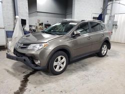 Salvage cars for sale at Ham Lake, MN auction: 2014 Toyota Rav4 XLE